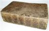 BIBLE IN ENGLISH.  The Holy Bible, containing the Old Testament, and the New.  1617.  Lacks one prelim and last leaf of Revelation.